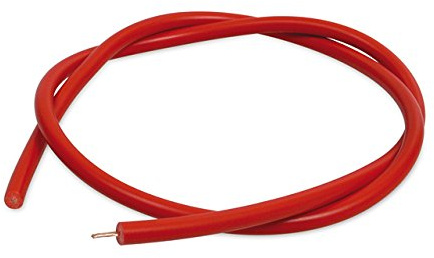 Zündkabel * rot (je Meter) SR1, SR2, SR2E