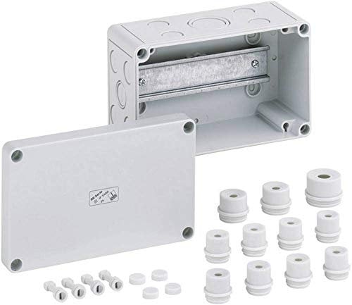 Spelsberg 1196936 Reihenklemmengehäuse Leer, 130 x 130 x 75 mm, IP66, RK 4/12-L