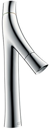 AXOR Wasserhahn Starck Organic 2-Griff (Armatur mit Auslauf Höhe 170 mm ohne Ablaufgarnitur) Chrom
