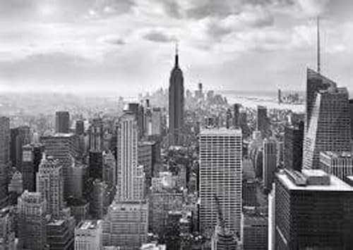 Wall Mural Photo Wallpaper New York City Skyline Black and White