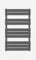 iBathUK Towel Radiator Rail, Flat Panel Towel Warmer, Column Designer Wall Mounted Heated Towel Rail for Bathroom- 1000x600mm, Anthracite