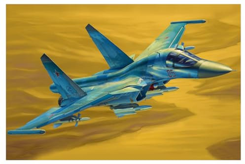'Hobby Boss 81756 – Maqueta de Russian su de 34 fullback Fighter de Bomber , color/modelo surtido