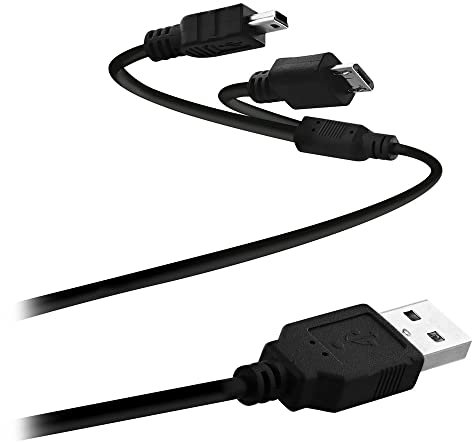 T'nB - Câble Micro USB 2 en 1 - Noir