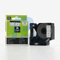 Klebeband, kompatibel mit Dymo 53710 D1, 24 mm, 7 m, Schwarz auf Transparent