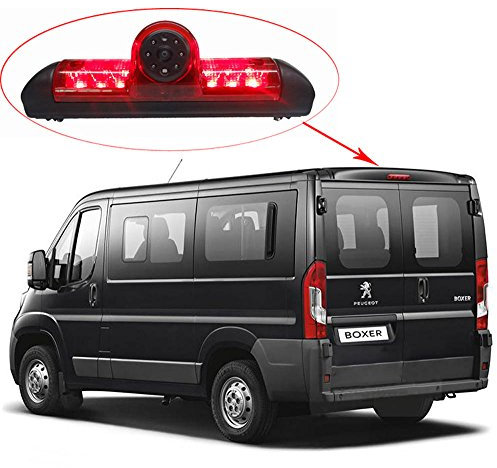 Fahrzeugspezifische Rückfahrkamera Bremslicht Kamera Bremslicht 150° Erfassungswinkel Nachtsicht unterstützung für Citroen Jumper III / X250 / Boxer III AVIS AVS325CPR