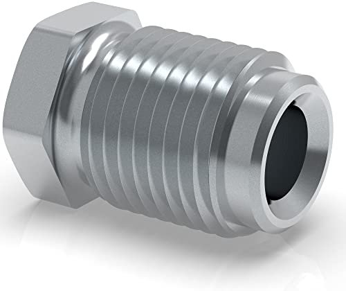 4 x Raccordo maschio M12 x 1 per tubo freno 6,0 mm svasatura doppio tipo E connettore frenante tipo B DIN/ISO 1651