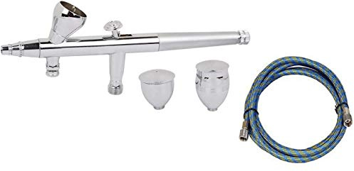 Aerógrafo Fengda de 0,3 mm con tubo de aire tejido Fengda 1,80 m conexión 1/8-1/8