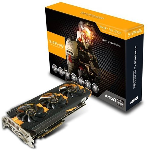 Sapphire AMD R9 290X TRI-X OC Carte graphique (4 Go, DDR5, 512 Bit, PCI-E) (reconditionné)