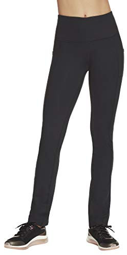 Skechers Damen The Gowalk Joy Hose, Dickes Schwarz, S EU