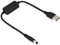 zdyCGTime Cavo booster da USB2.0 maschio a DC5.5 * 2.1mm maschio,Trasformatore DC con interruttore, usb 9v/5v,Adatto per tastiere,router,mini monitor LCD,ventole USB,ecc.(0,3M/1Pezzo)