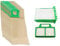 Deals2u365 Service Kit Compatible with Sebo K Series Airbelt K1 K3 Komfort Eco Pet Premium Vulcano Vacuum Cleaner - 10 Dust Bags & 2 Filters
