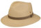 Mayser Mathis Raffiahut mit UV-Schutz Strohhut Sommerhut Sonnenhut Strandhut Damen/Herren - Made in The EU Lederband Sommer Frühling-Sommer - 61 cm Natur