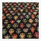 Stoff am Stück Stoff Baumwolle Polyester Gobelin schwarz Palmwedel bunt Decke Kissenbezug Tasche