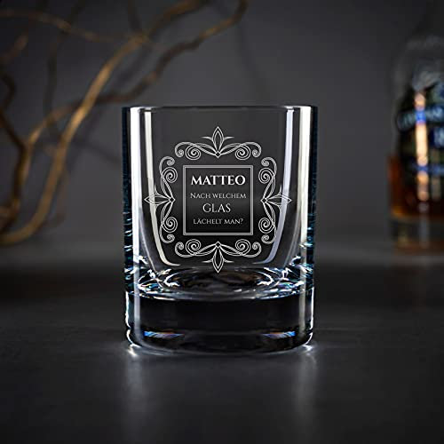 Vaso de whisky Giftbay con grabado, inscripción, regalo para esposo, esposo, novio, padre