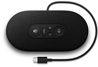 Microsoft Modern USB-C Wired Speaker Certified for Microsoft Teams - Black - 8KZ-00008