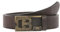 Cipo & Baxx Herren Belt Gürtel Edel Schnalle Ledergürtel Design CG131 Braun 95