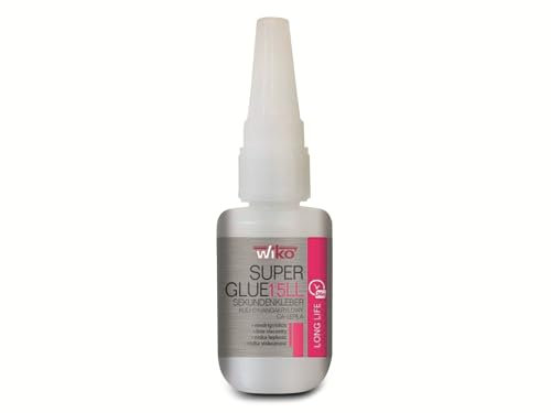 WIKO Sekundenkleber SUPER GLUE 15 LONG LIFE, 50g