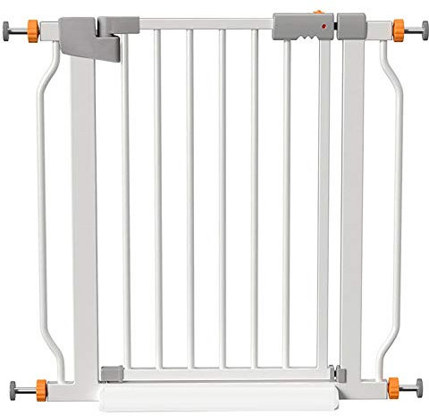 FLYIFE Haustier-Laufgitter, Extra Hohes Haustiergitter Aus Metall, Sicherheitsgitter Für Küchentreppen, Kostenlose Stanz-Treppengeländer/216-223Cm