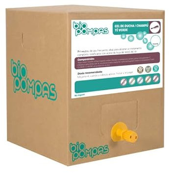Gel De Ducha Ecologico Biodegradable (15 Kg, Ducha Champu Te Verde)