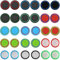 JEYORZY 30 Pezzi Tappi Pulsanti in Silicone Copertura di Protezione, Grip Joystick Cap Analogico, Joystick Aim Controller Accessori Cover Joystick per Gommini Joystick PS5 per PS3 per PS4 per XBOX