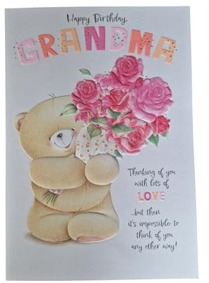 Hallmark FOREVER FRIENDS GRANDMA BIRTHDAY CARD CARDS.