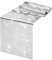 TranRantic Disco Party Tischläufer, 30x275cm Silber Discokugel Tischdecke, Glitter Table Runner für 70er 80er Jahre Disco Party, Paillette Tischläufer für Tanzparty Geburtstag Hochzeit Deko(Silber)