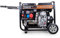 Diesel Stromerzeuger 5,5kW 230V & 400V | Notstromaggregat mit E-Start und Seilzug | 3-Phasen Dieselaggregat 5500W | Stromgenerator Starkstromm