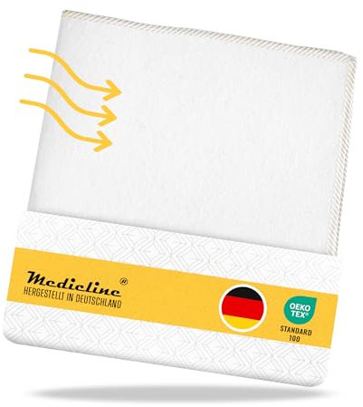 Medicline Matratzenschoner, Matratzenunterlage Filzschoner für Lattenrost Matratzenschutz Kunstfaser, Wolle (160x200)