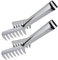 KOCKSHION 2Pcs Stainless Steel Spaghetti Tongs Comfortable Grip Noodle Clips for Safe Handling Kitchen for Serving Pasta Salad and More