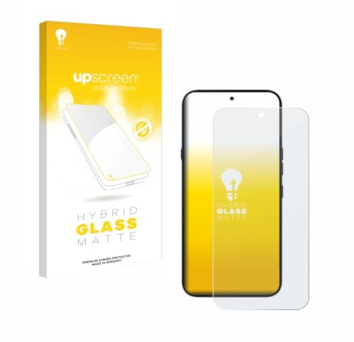 upscreen Schutzglas für Nothing Phone (4a) Pro | Entspiegelnder Displayschutz Made in Germany Matte 9H Schutzfolie Panzer Folie Glas Anti-Reflex Montage-Set Anti-Fingerprint