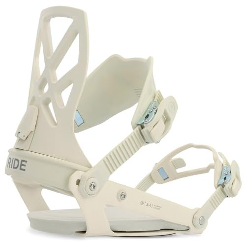 Ride A-4 Fixations de snowboard pour homme Motif os Taille M (39-44)