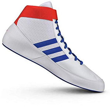 Adidas HVC2 Wrestling-Schuhe, mit Knöchelriemen, 2 Farben AQ3325, Herren, königsblau, 3.5 Big Kid