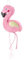 Piñata 55x25x8cm Flamingo - Party Dekoration zum Befüllen - Partyspiele für Kindergeburtstag Geburtstag Mädchen Party Tierparty Hawaiiparty - Geburtstagsdeko Partydeko & Partyzubehör - Rosa