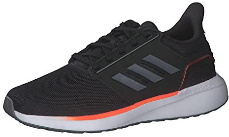 adidas Herren Eq19 Run Laufschuhe, Kohlegrau/Solarrot, 44 2/3 EU
