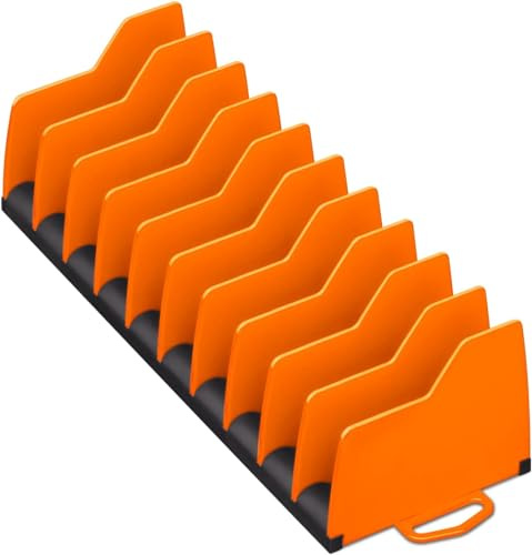 Ernst Manufacturing 5502 Plier Pro Premium No-Slip Plier Organizer, Orange