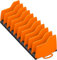 Ernst Manufacturing 5502 Plier Pro Premium No-Slip Plier Organizer, Orange