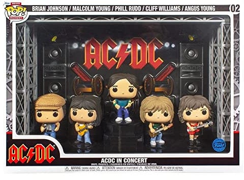Funko AC/DC In Concert (Thunderstruck Stage) (Pop! Moments Deluxe) Vinyl Figur 02 Unisex Pop! standard