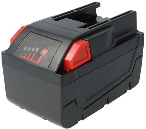 EXTENSILO Akku Ersatz für AEG/Milwaukee M28 BX, MC 28, MC28 V für Elektrowerkzeug, Staubsauger (5000 mAh, Li-Ion, 28 V)