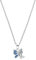 Prinzessin Lillifee Kette mit Anhänger 925 Sterling Silber Mädchen Kinder Halsschmuck, mit Zirkonia synth., 35+3 cm, Silber, Schmetterling, Kommt in Schmuck Geschenk Box, 2037071