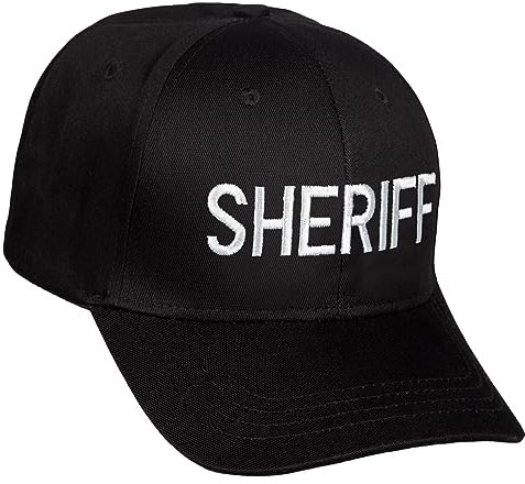 Black Snake SWAT FBI Security Police Baseballcap größenverstellbar durch Clipverschluss (Sheriff, OneSize)