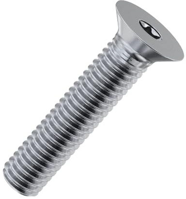 Accu Viti a testa svasata Torx M2,5 x 6 mm T8 (ISO 14581) in acciaio inox (A2) (confezione da 200)