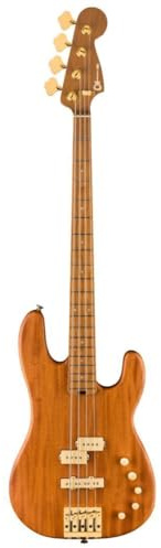 Charvel Pro-Mod San Dimas Bass PJ IV CM Natural Mahogany - E-Bass
