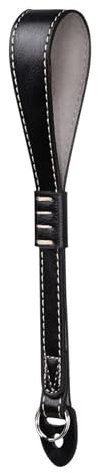 VOVMOEYA Camera Wrist Strap,Vintage PU Leather Camera Hand Strap for DSLR Mirrorless Compact Camera for Fujifilm XS10 XS20 XT3 XT5 Nikon Zf ZFC Z8 Canon Sony A6400 A6700 A7C II A7IV A7 III - Black