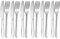 RETON 12 pezzi coltelli e forchette acciaio inox, set posate 6 persone, posate moderne, coltelli e forchette da bistecca, sicurezza delle lavastoviglie