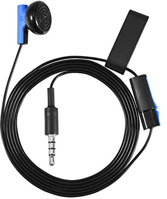 Glomora Cuffie da Gioco PS4 con Microfono - Auricolari da Gioco da 3,5 Mm per Controller Playstation 4