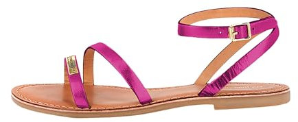 LES TROPEZIENNES PAR M. BELARBI Femme HANAK Chaussures Ville Sandale, Fuchsia, 36 EU