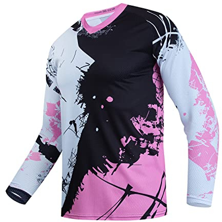 Fahrrad BMX Tops Kinder Radtrikot Downhill Shirts Jahre Mädchen Jungen Fahrrad MTB Kinderkleidung Langarm Powersports