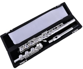Flauto Flauto per flauto in argento con bocchino per strumento a fiato