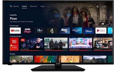 Linsar 55-Inch 4K Ultra HD HDR Smart LED TV, Freeview Play