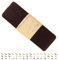 Sandras-Bastelladen Jersey Schrägband/Einfassband elastisch & gefalzt 3m x 20mm - 100% Viskose Dunkler Mokka